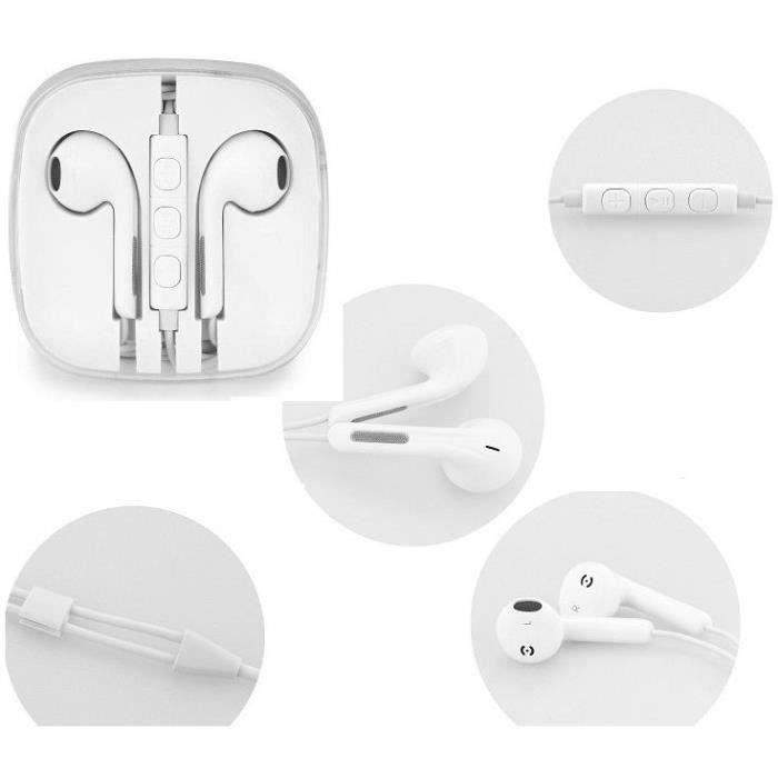 Hands-free kit - Ozzzo - Galaxy S10+ - Earphone with microphone - Wired - 3.5mm jack