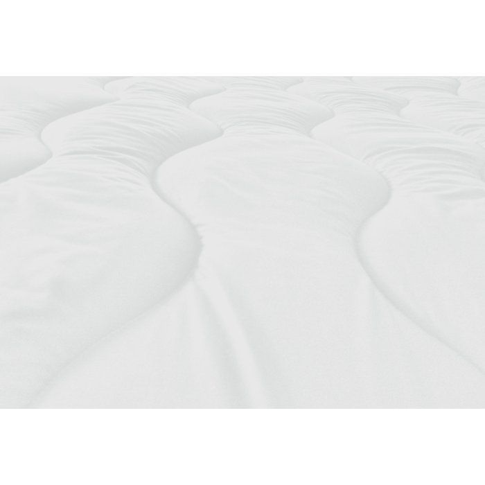 Piumino caldo bicolore ABEIL - 240 x 260 cm - Bianco e grigio