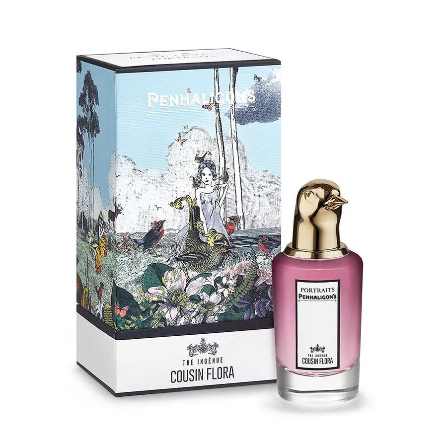Penhaligono „Išradingoji pusseserė Flora“.