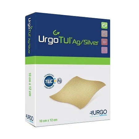 URGO Urgotul hõbe/hõbe 15x15cm 5 tk