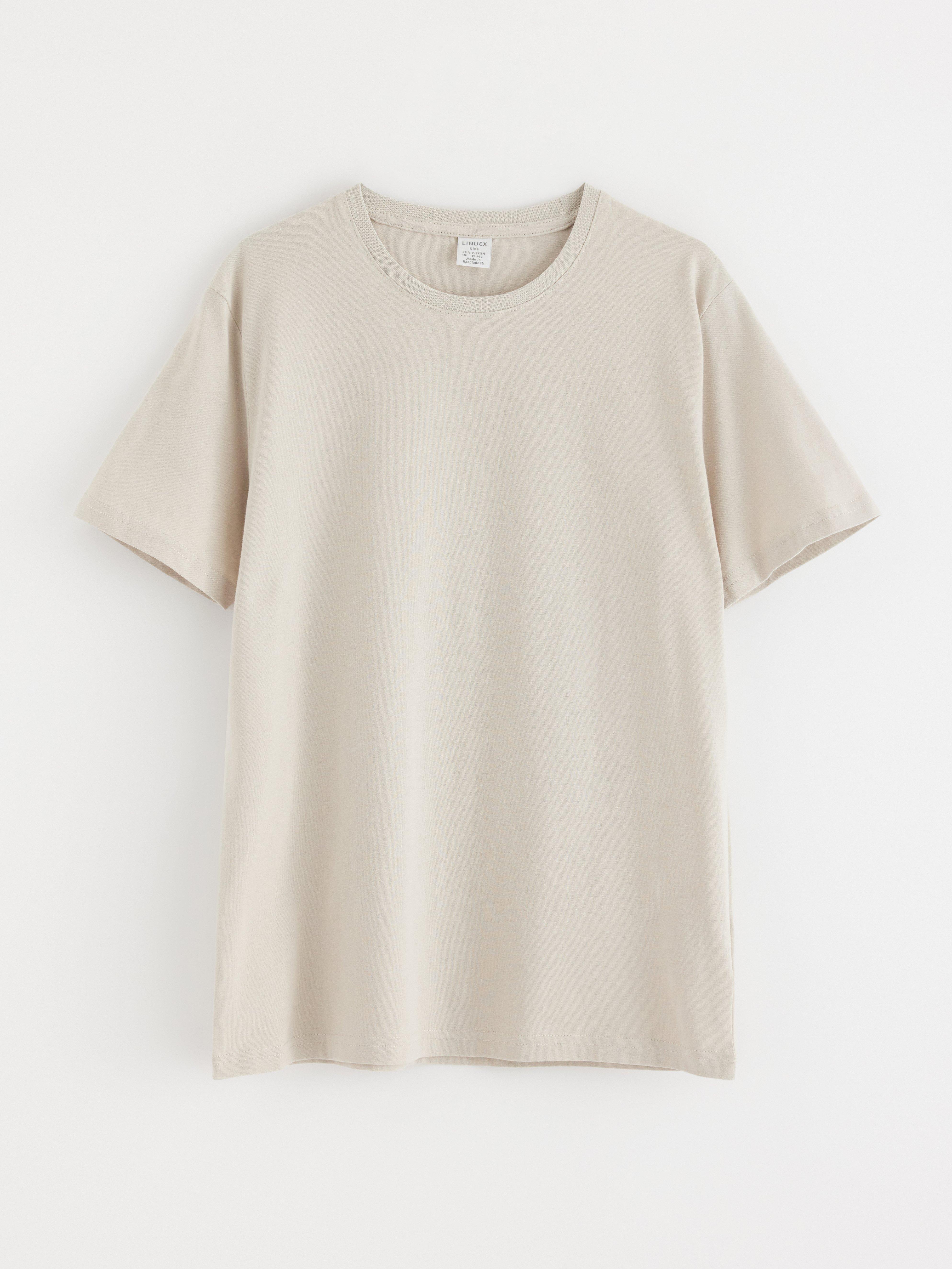 Camiseta bege claro