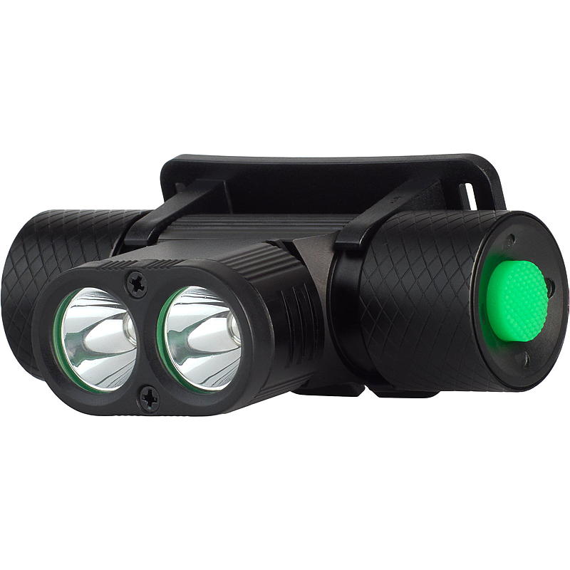 Energihodelykt LED 1100 lumen, oppladbar