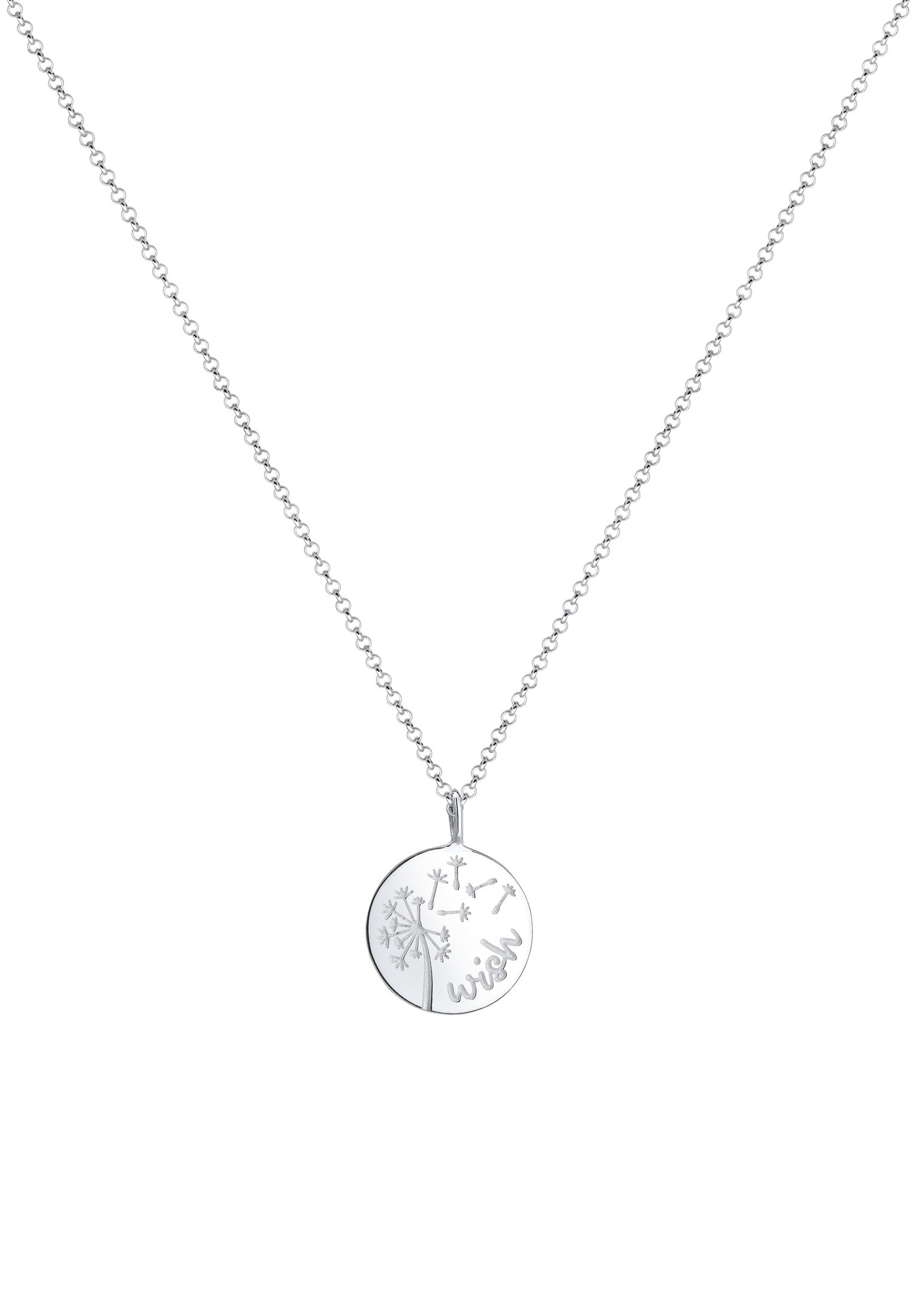 Elli Femmes Pendentif Aigrette de Pissenlit en Argent Sterling 925