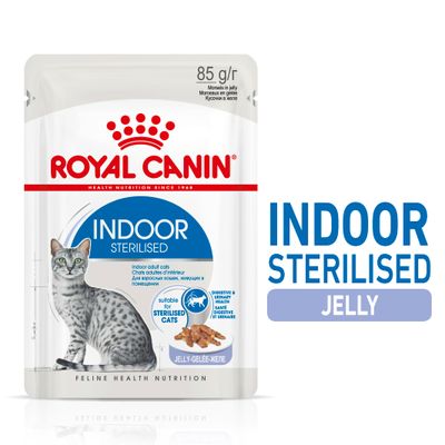 Royal Canin Indoor Sterilizat în Jeleu