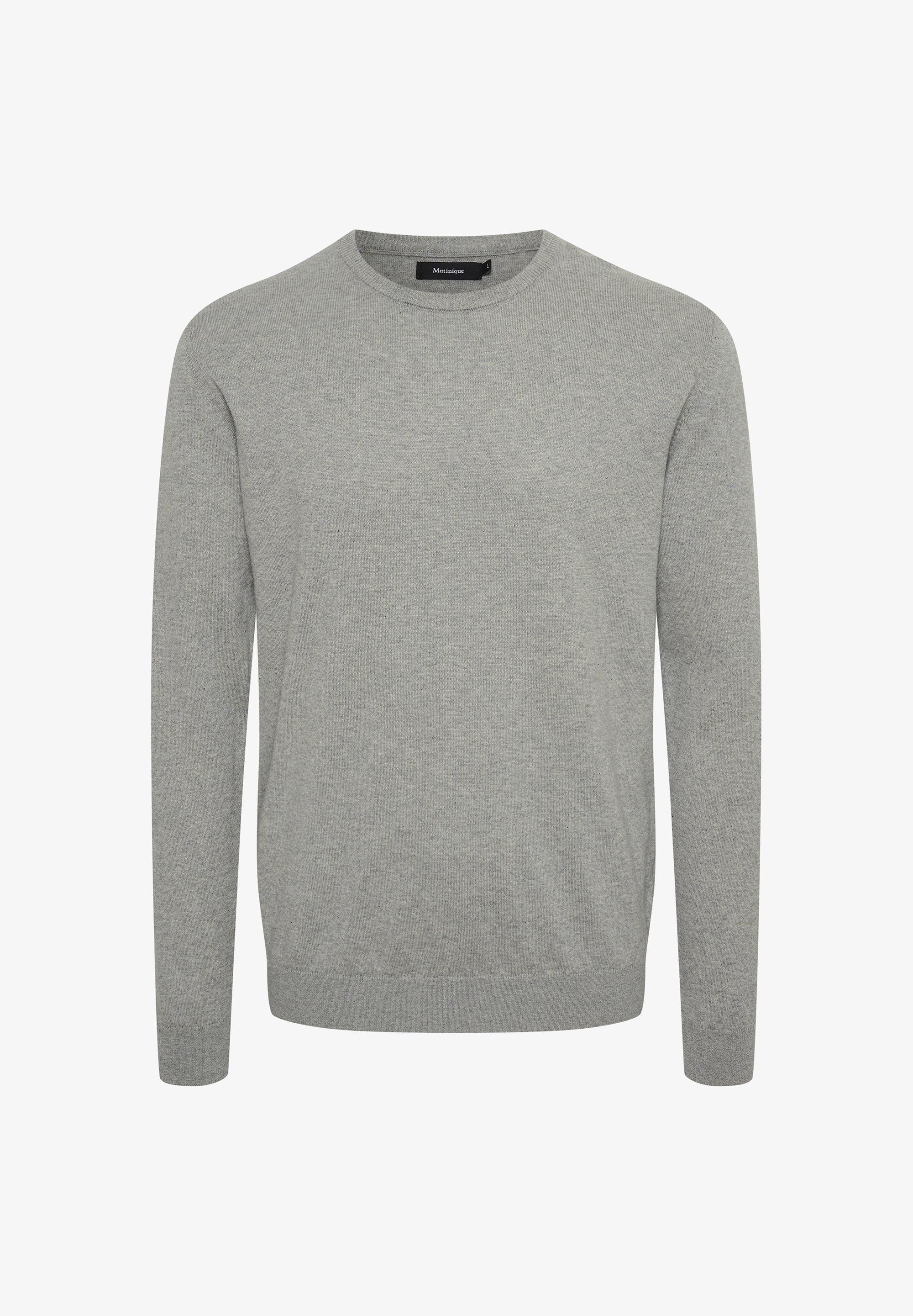 Matinique JONES - Pull - gris chiné moyen