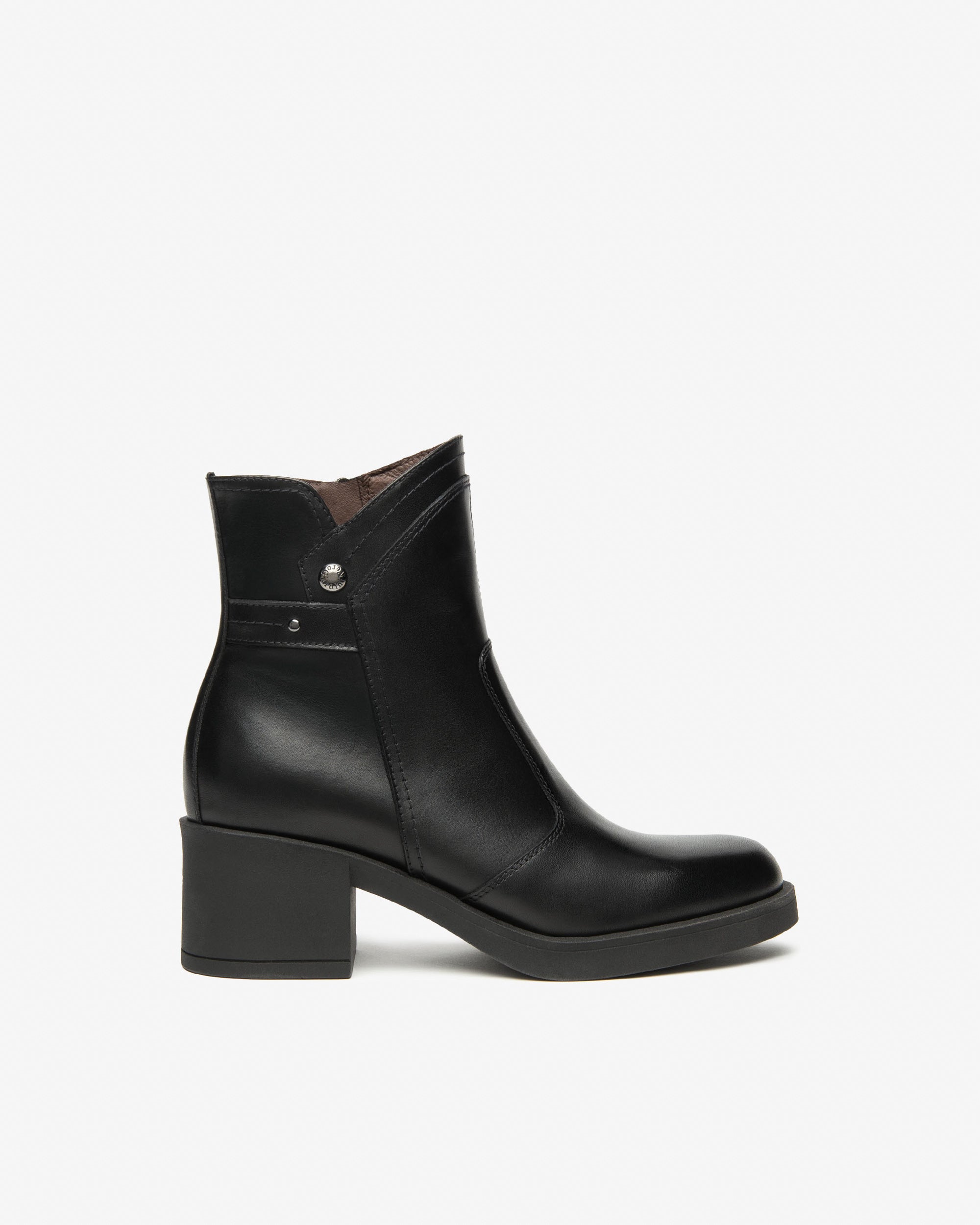  Damen-Ankle-Boots aus Leder