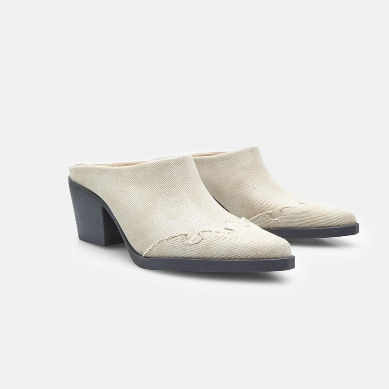 BATA Muły damskie w stylu western