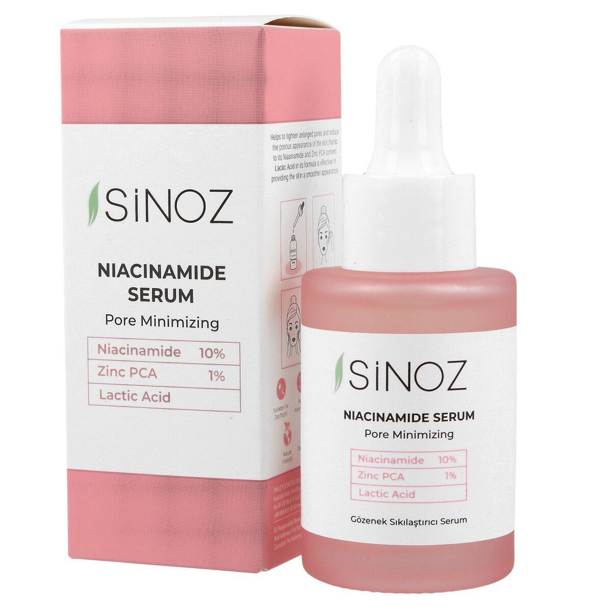 Sinoz serum s niacinamidom