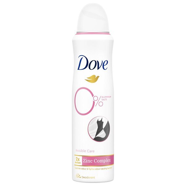 Dove 0% alumīnija dezodorants Invisible Care 150ml