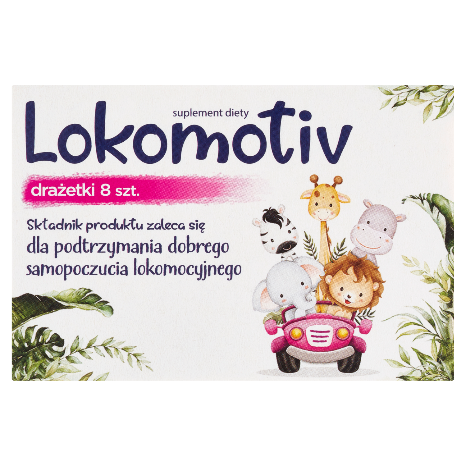 Prehransko dopolnilo Lokomotiv 8 dražejev