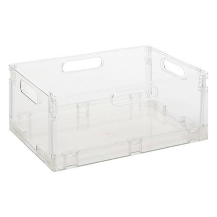 Pojemnik fold`n box składany 22l plastikowy transparentny