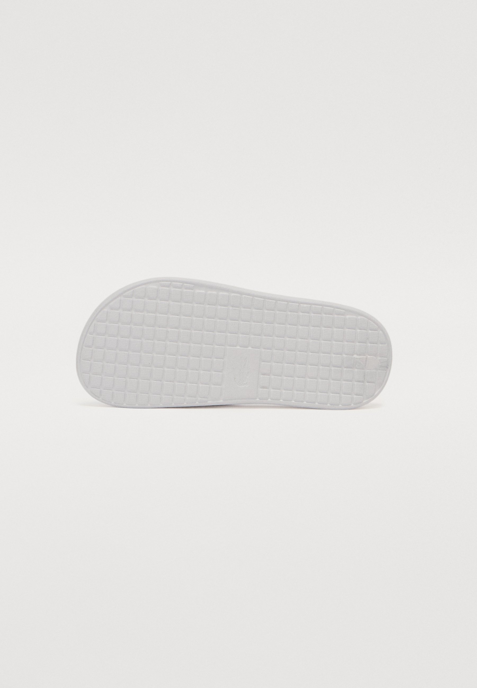 Lacoste CROCO KINDER ZOMER UNISEX - Slippers - wit/zwart