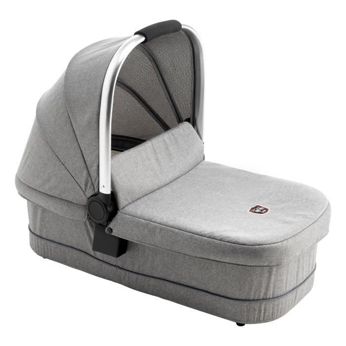 Faltbare Babywanne - WILLIAM KENT 1733 - Phoenix Grey - Inklusive Babywanne und Verdeck - Ab Geburt bis 9 kg