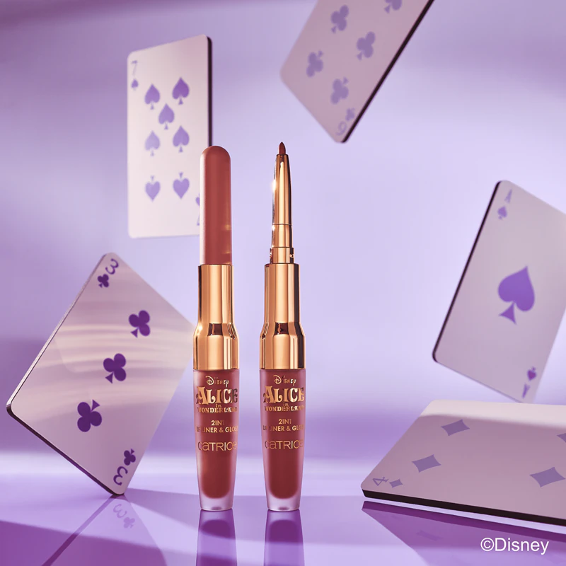 Catrice Disney Alice im Wunderland 2-in-1 Lippenstift und Lipliner