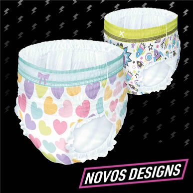 Dodot Baby Ninjamas Sydänvaippahousut 17-30 kg 10 kpl 10 kpl