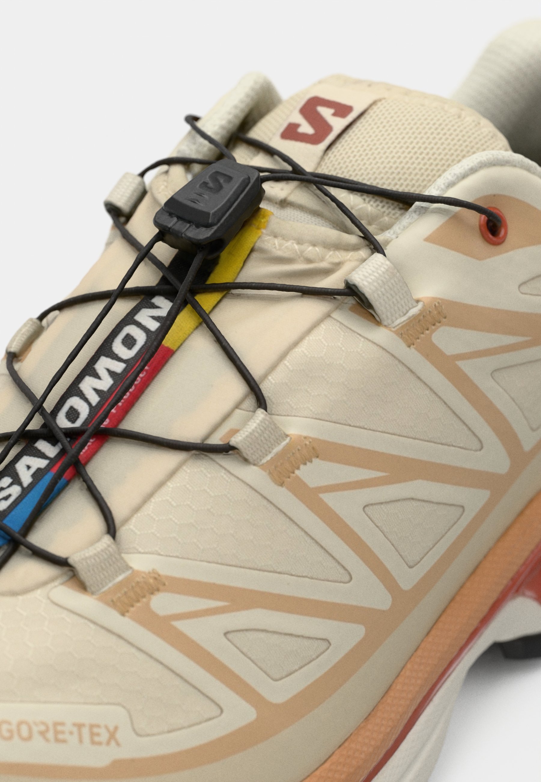 Salomon Sportstyle XT 6 GTX UNISEX - Joggesko - almond milk/soft clay/burnt ochre