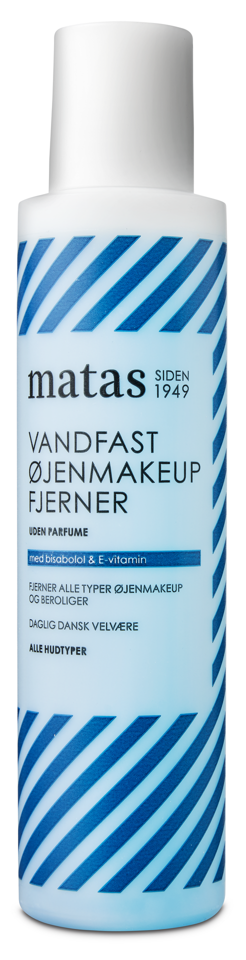 Demachiant de ochi rezistent la apă pentru toate tipurile de ten, fără parfum, 125 ml - MATAS STRIBER