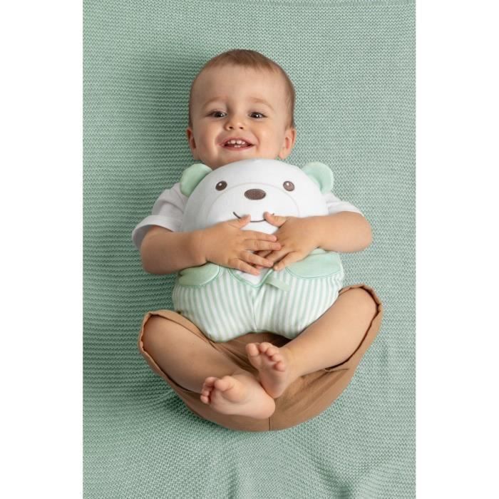 Soft Teddy Bear - CHICCO - Green - From birth