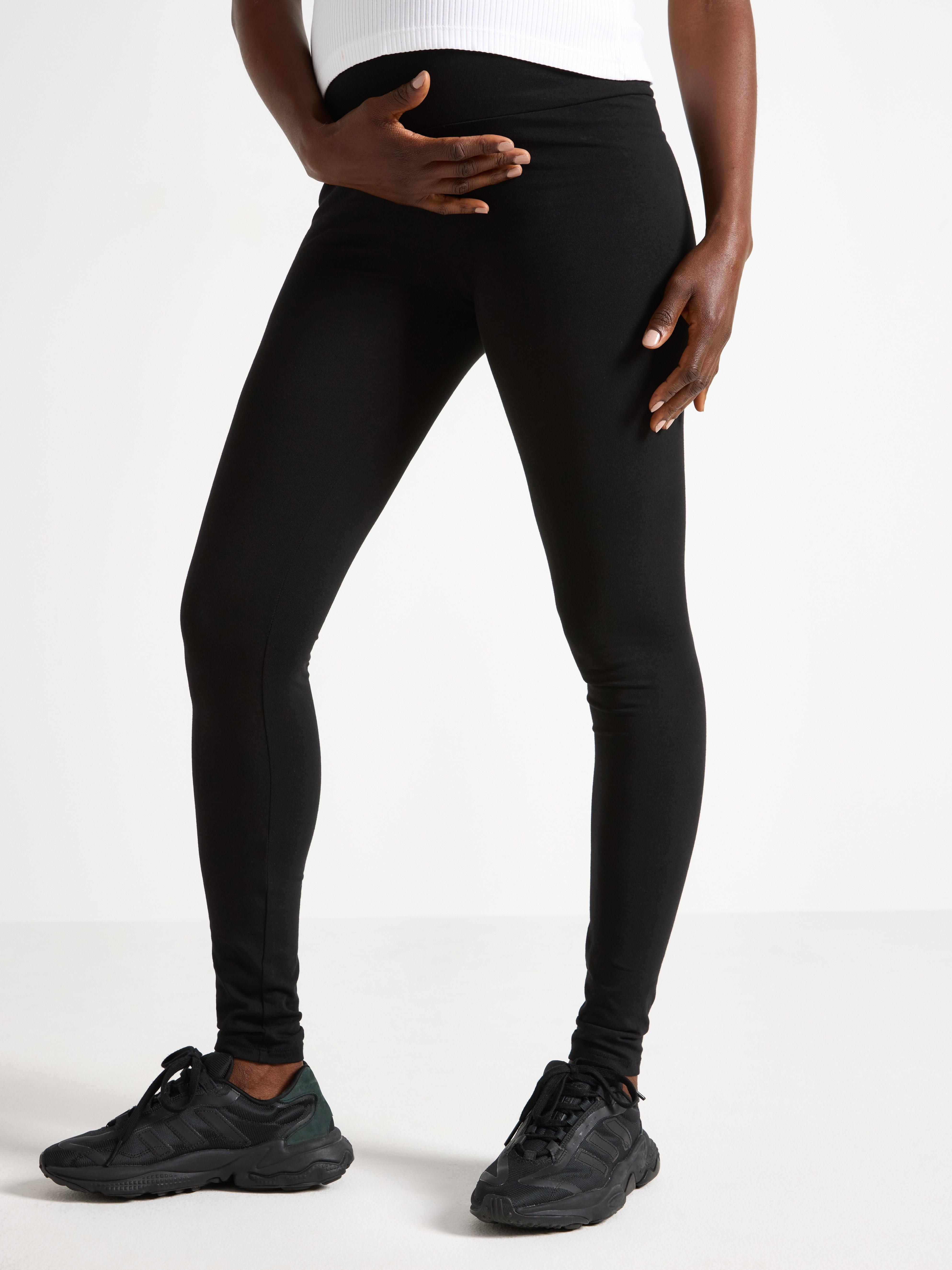 Leggings de maternité noirs MOM