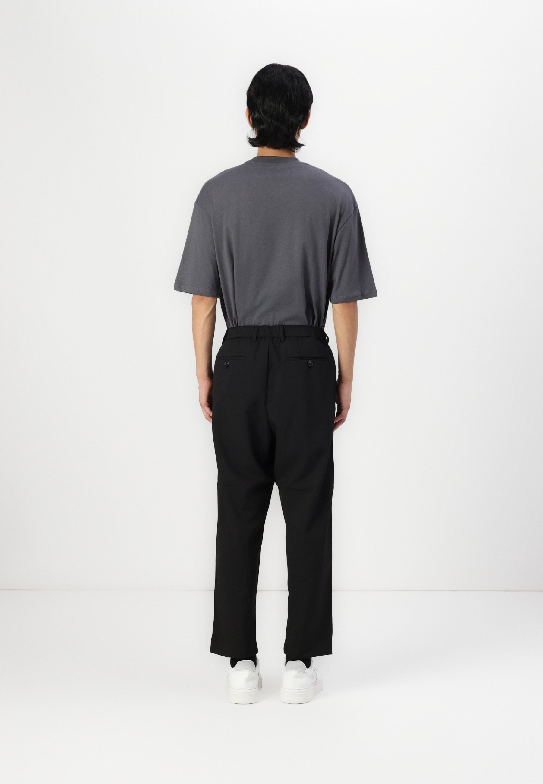 Pantaloni Rebel ridefiniti - denim nero