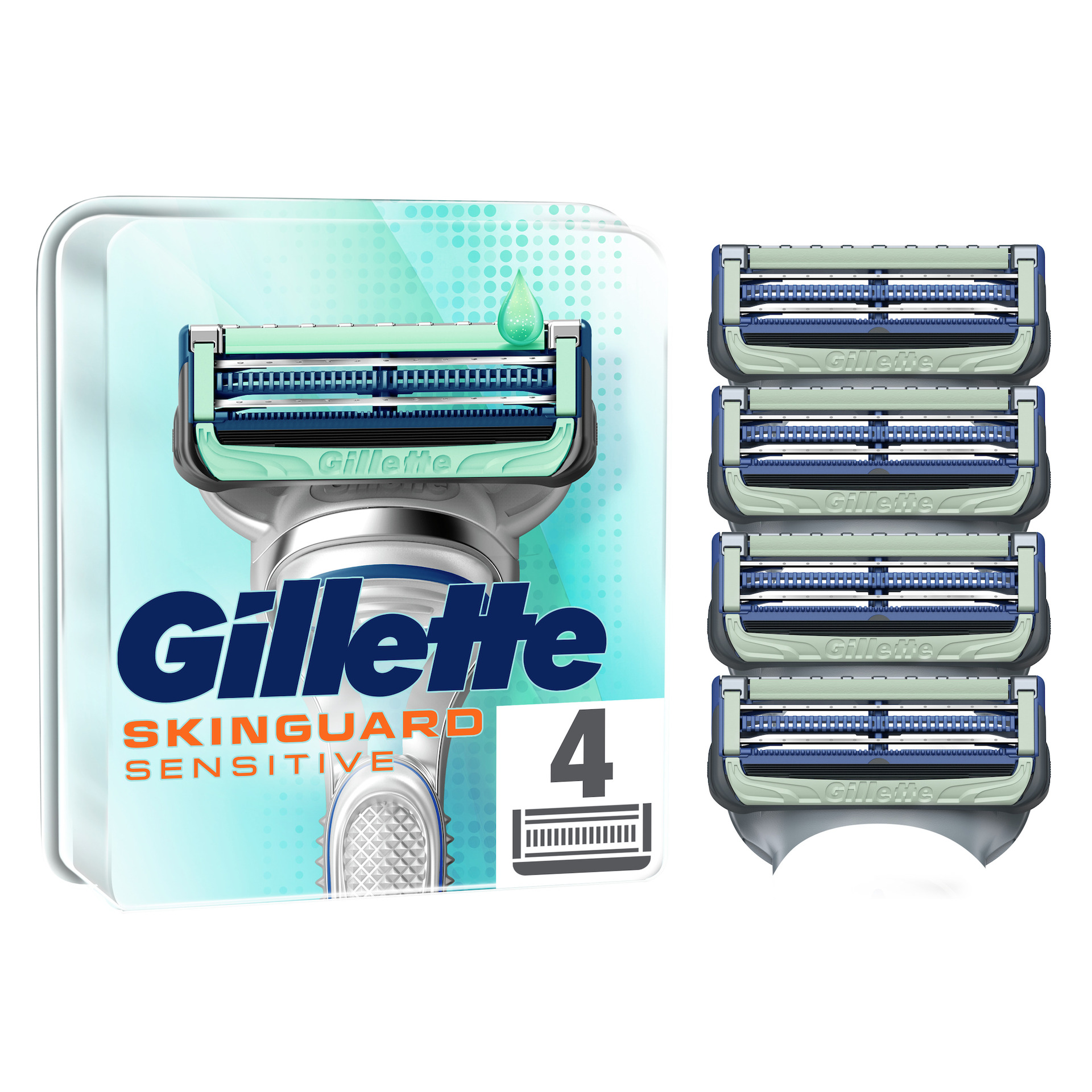 Skinguard Sensitive britvice, 4 komada - Gillette