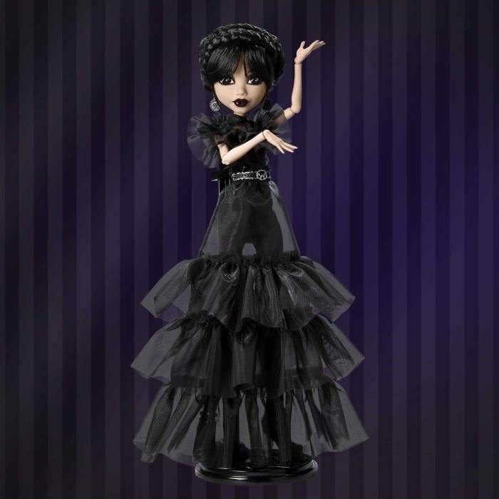 Monster High-Mercredi Addams en Tenue de Bal-Poup?e - Monster High - HXJ03