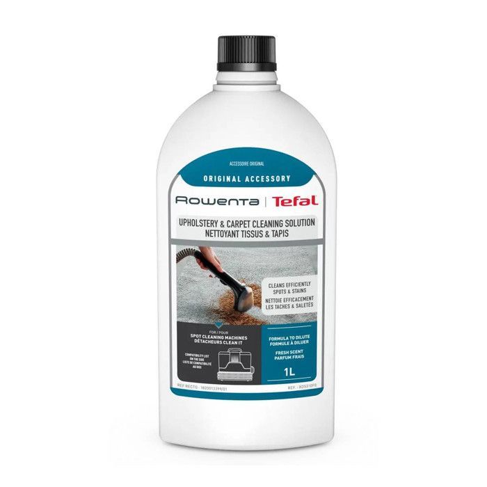 Clean IT - Detergente per tessuti e tappeti (1L) ROWENTA XD5310F0 Pulitore a vapore