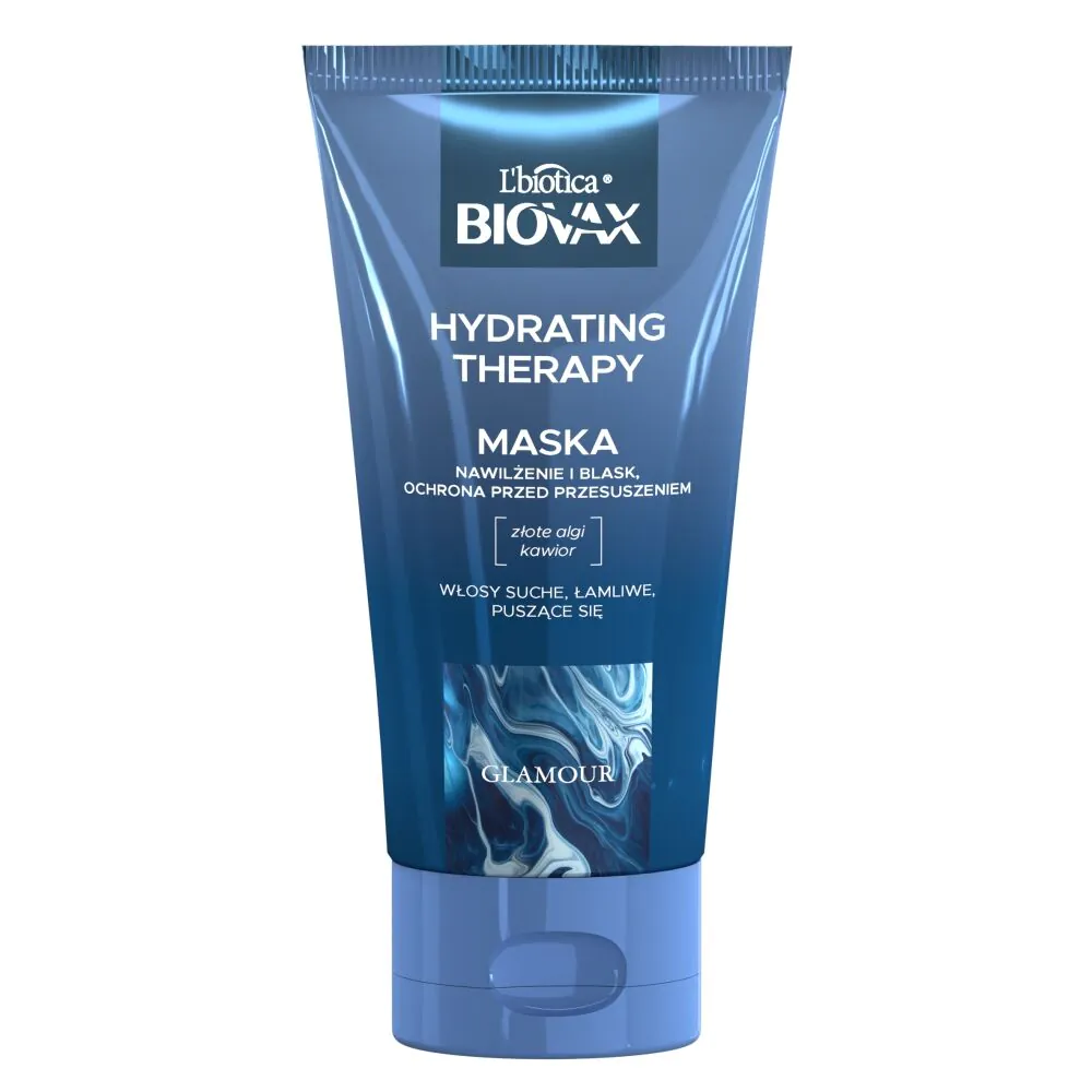 Biovax Glamour Hydrating Therapy Maska Nawilżająca do Włowów