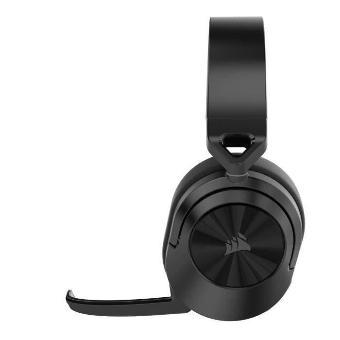 Fone de ouvido para jogos - CORSAIR - HS55 SEM FIO - Som surround Dolby Audio 7.1 - Sem fio - Carbono - Preto - (CA-9011280-EU)