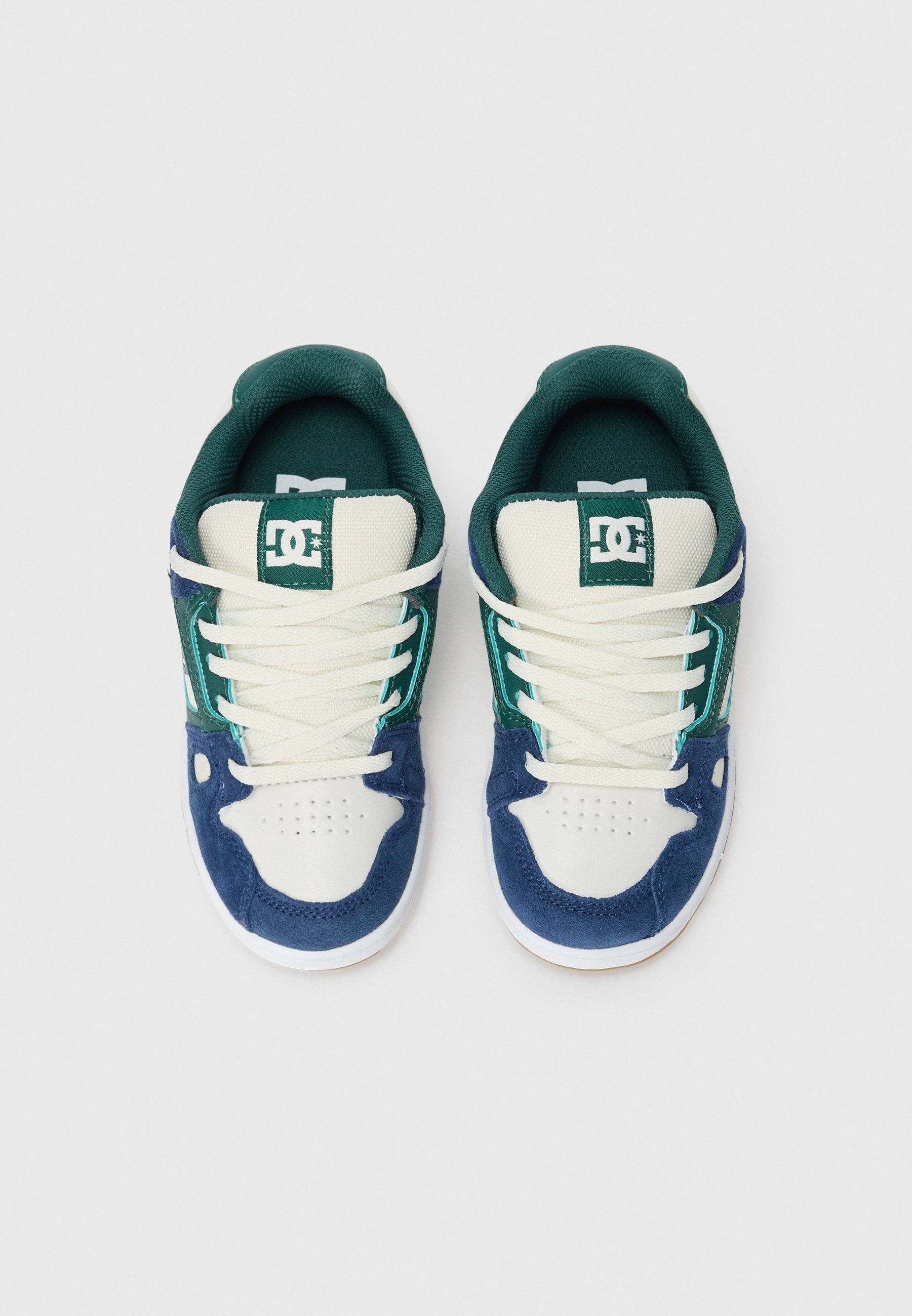 Chaussures de skate DC Shoes STAG UNISEX - marine/blanc/vert