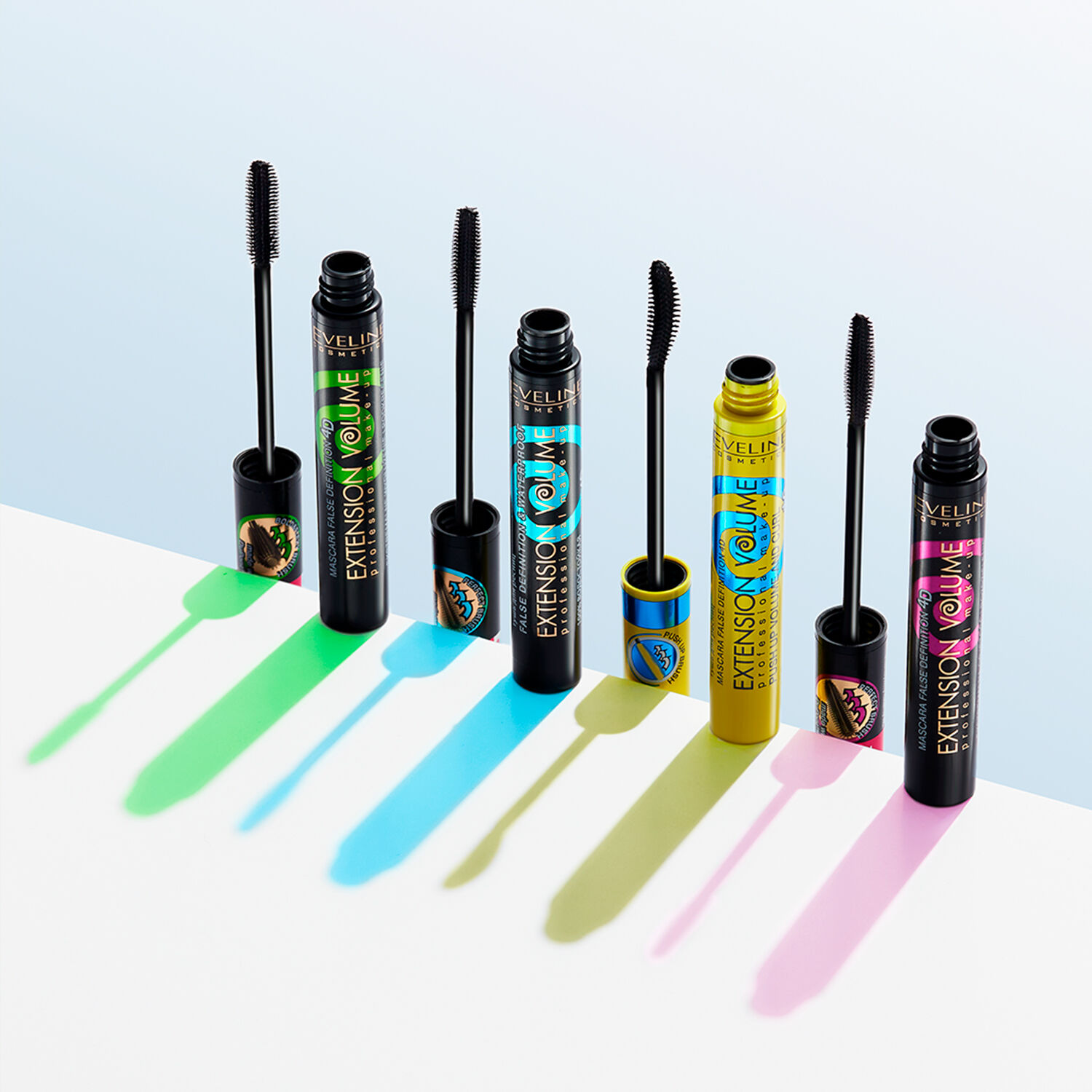Eveline Hosszabbító és Göndörítő Szempillaspirál 10ml Volumennövelő