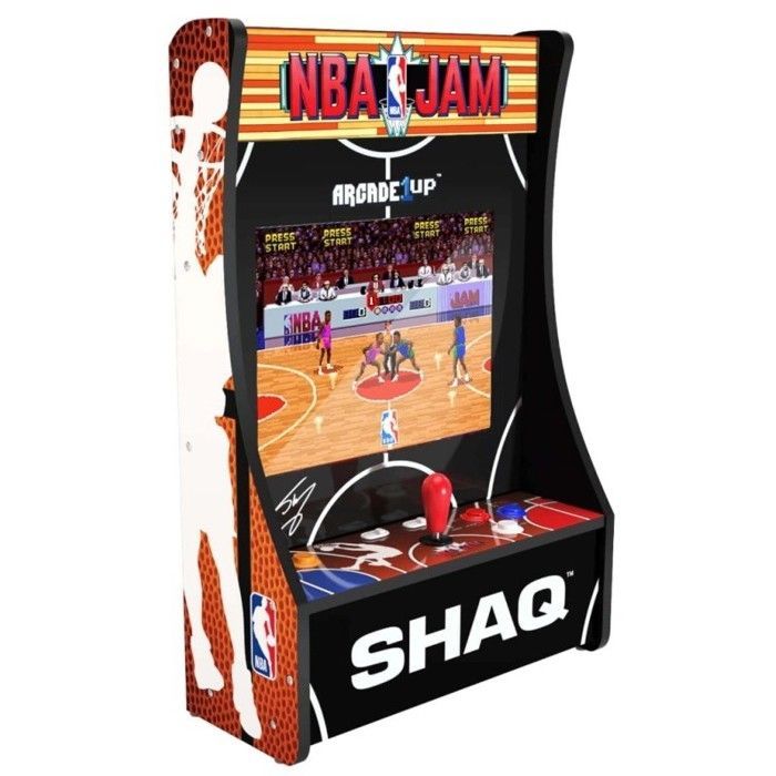 Terminal Arcade Partycade NBA Jam Shaq Edition - Mini terminal de juegos retro + obsequios Born To Vape