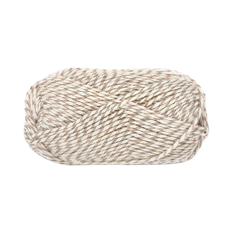 Trysil Ragge garen klassiek 80% wol, naturel/bruin