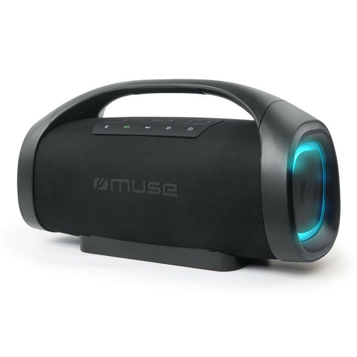 MUSE M-980 BT USB Bluetooth HiFi Speaker - Battery Powered - 300W - LED Ambient Light - IPX6 Splash Resistant