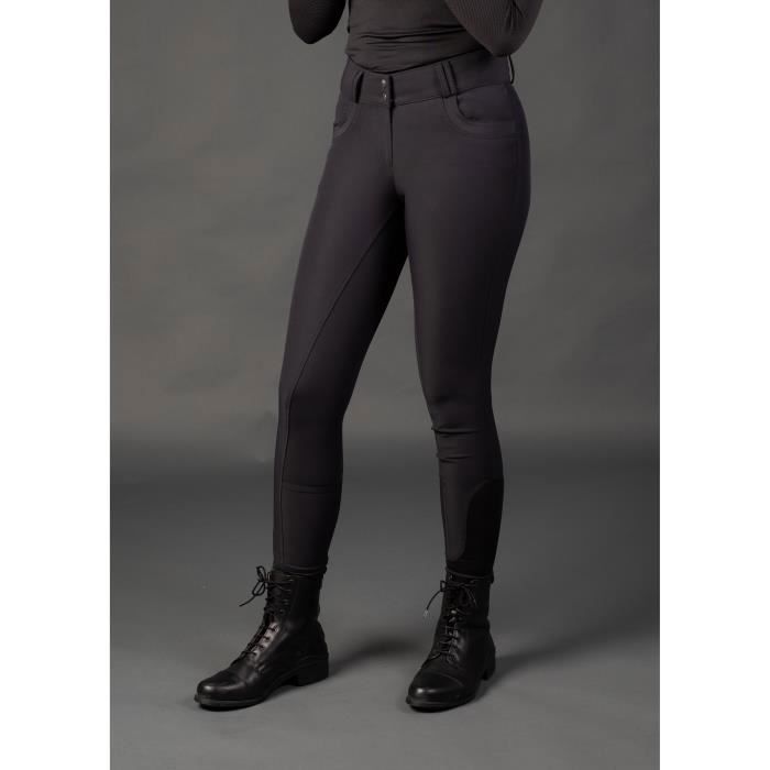 Harry's Horse Full Grip Women's High-Waisted Riding Breeches - Black - Size 42