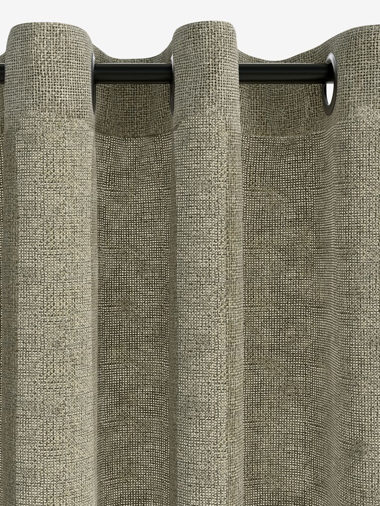 ANHOLT zavjesa ANHOLT 1x140x300cm prljavo zelena