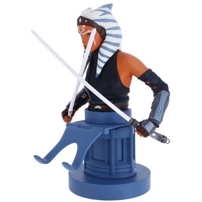 Supporto per statuetta e caricabatterie per controller e smartphone - EXQUISITE GAMING - AHSOKA TANO