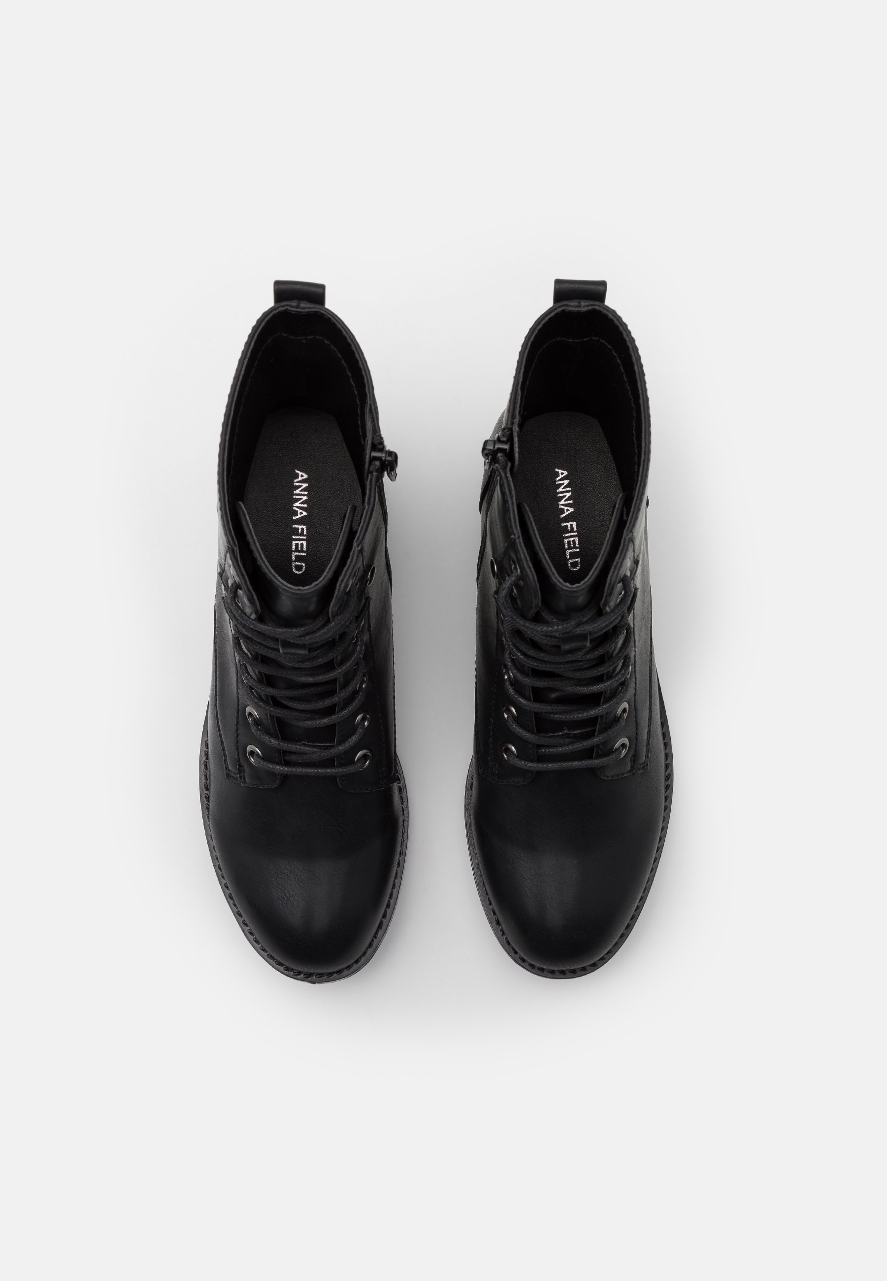 Anna Field Schnürstiefeletten – schwarz