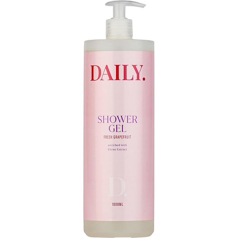 Showergel 1000 ml Frisk grapefrugt dagligt