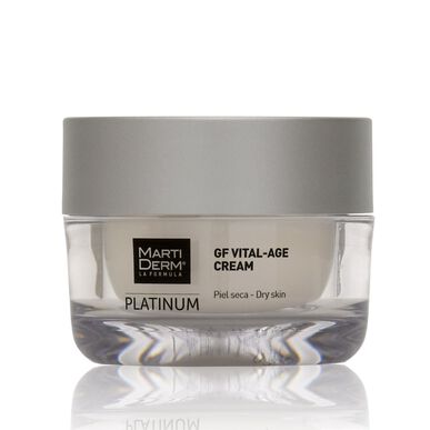 Martiderm Platinum GF Vital Age Crema hidratante iluminadora para pieles muy secas 50 ml 50 ml