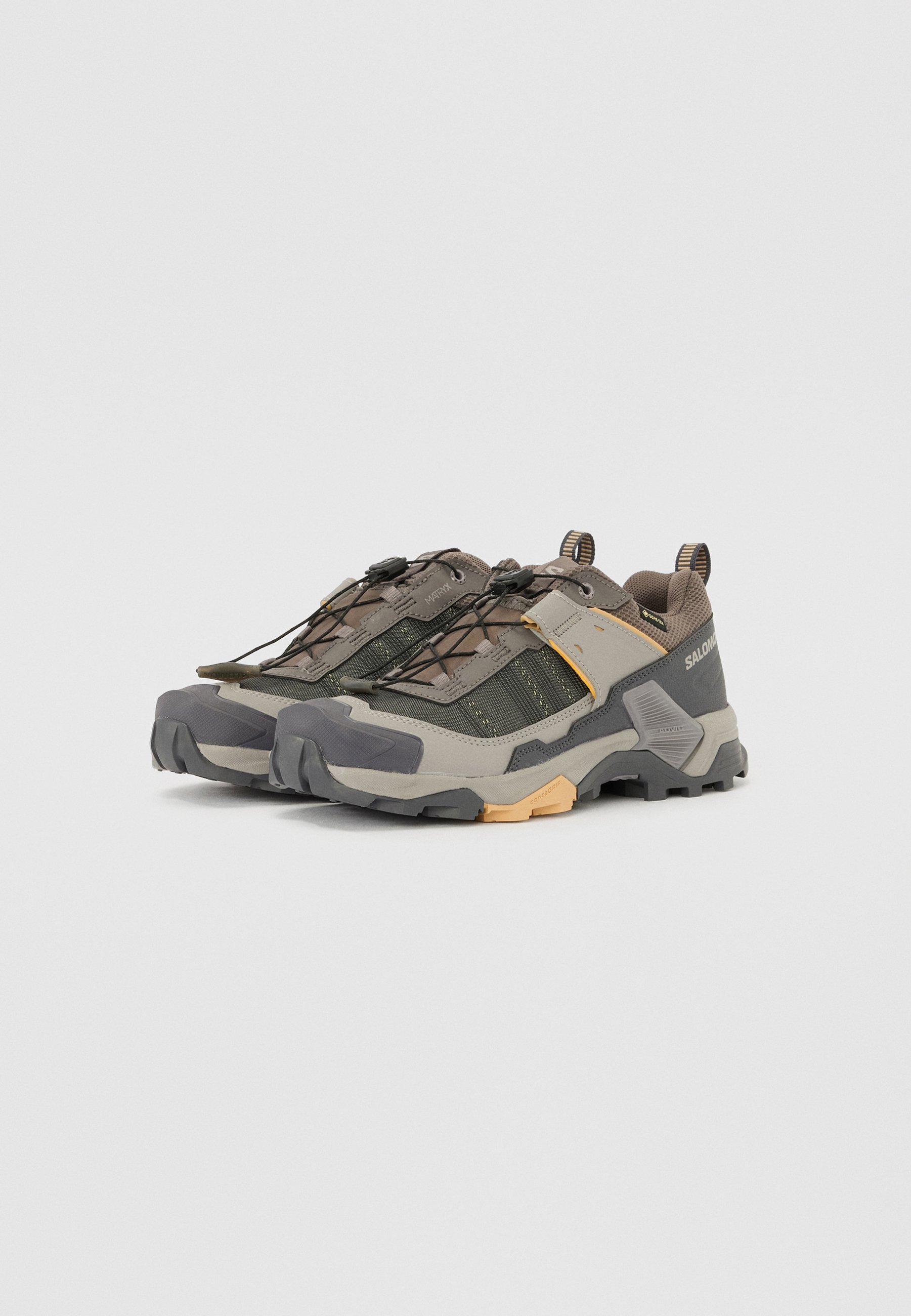 Salomon X ULTRA 5 GTX - Wandelschoenen - plum kitten/nine iron/soft clay