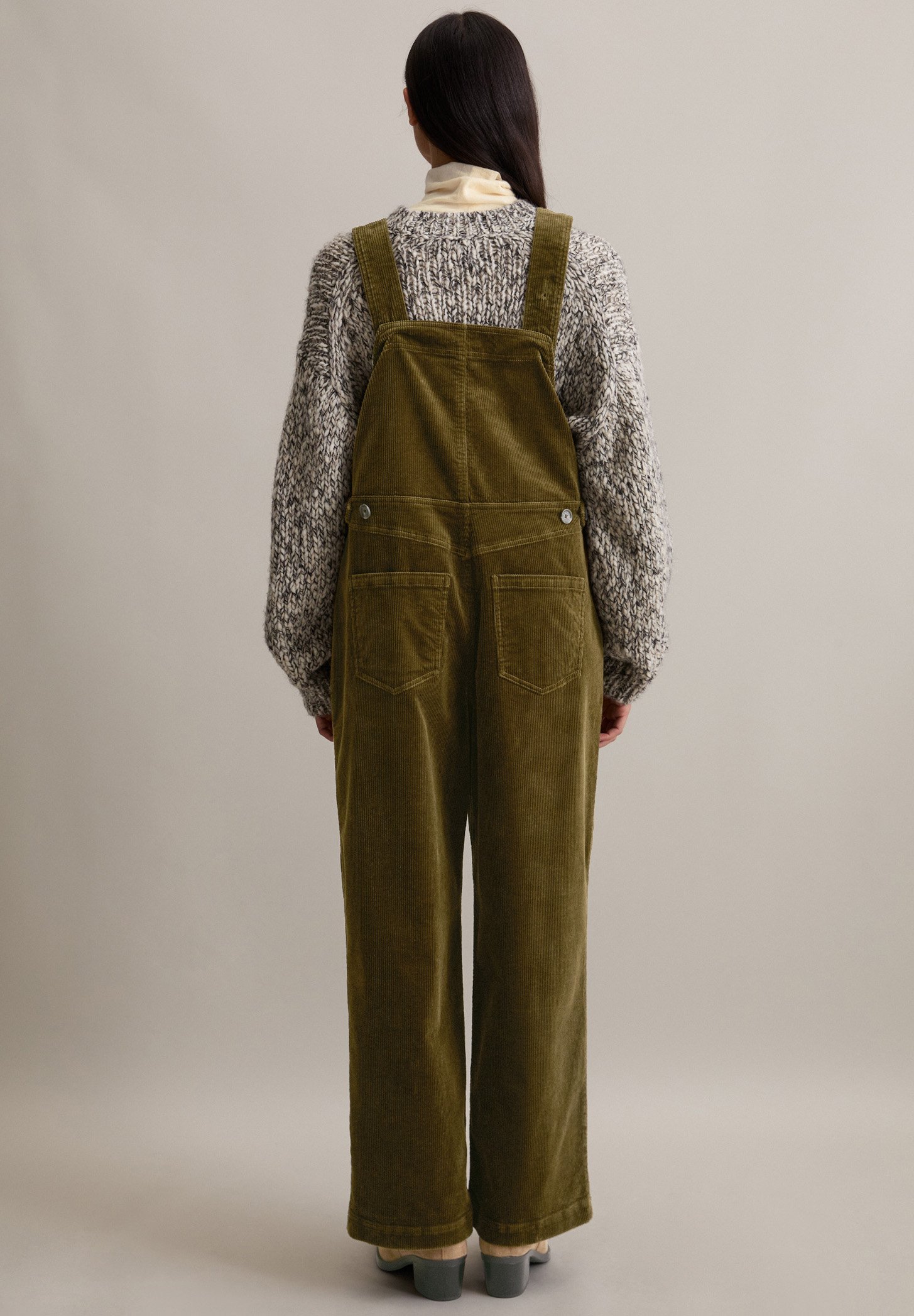 Salopette in denim Marc O'Polo - Dungarees - burnished logs