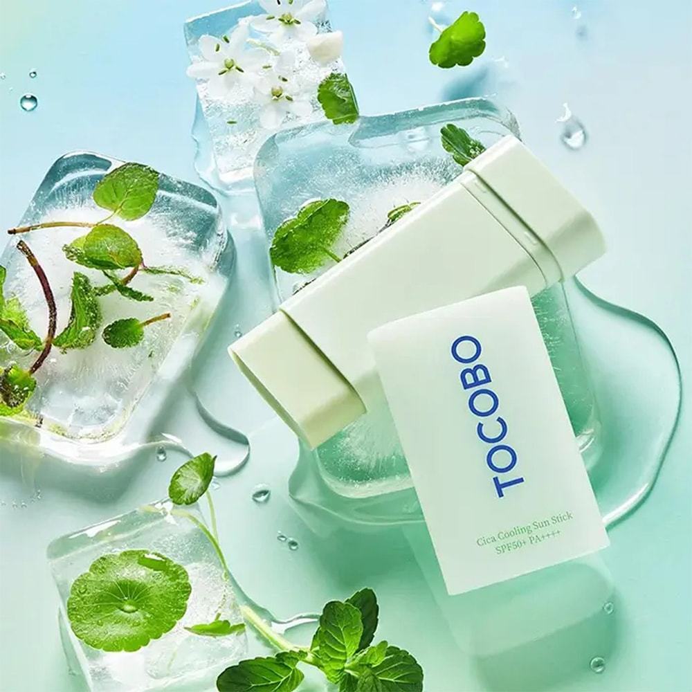 TOCOBO Apsauginis kremas nuo saulės „Cica“ vėsinamasis pieštukas nuo saulės SPF 50+ PA++++ - 30 g