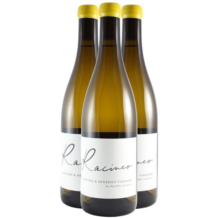 Maison De Montille California Racines Santa Rita Hills Chardonnay 2018 - White Wine from the United States (3x75cl)