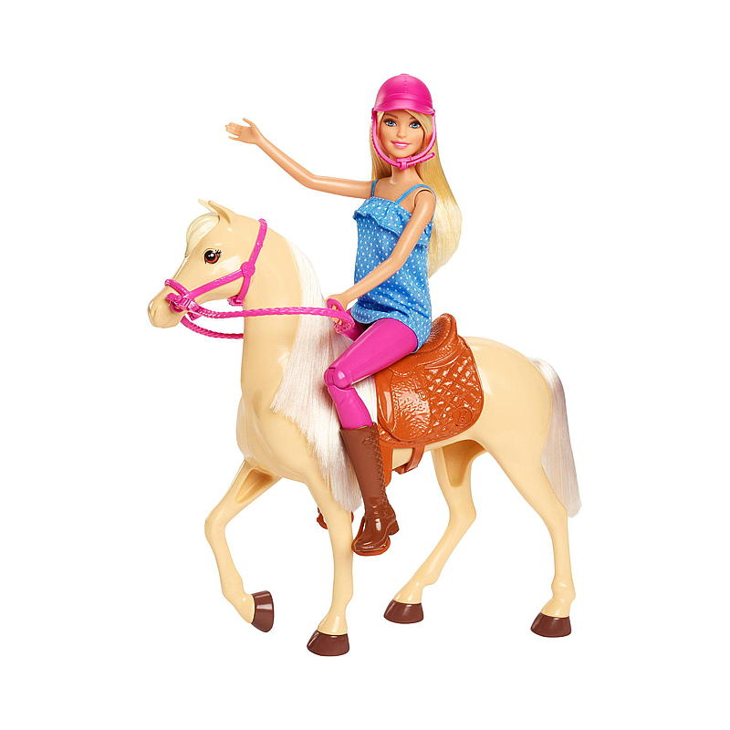 Barbie Barbie-dukke med hest