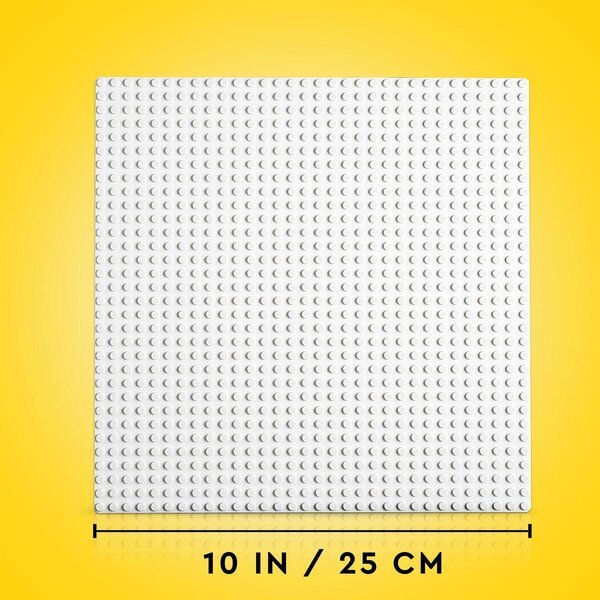 LEGO Classic 11010 Bijela podloga<br>25 cm x 25 cm
