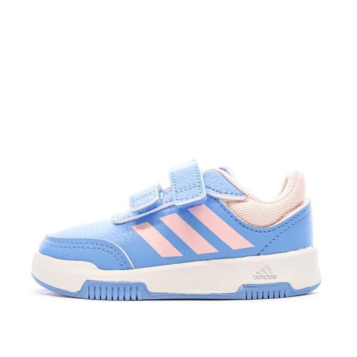 Zapatillas Adidas Tensaur Sport 2.0 para niña, color azul/rosa.