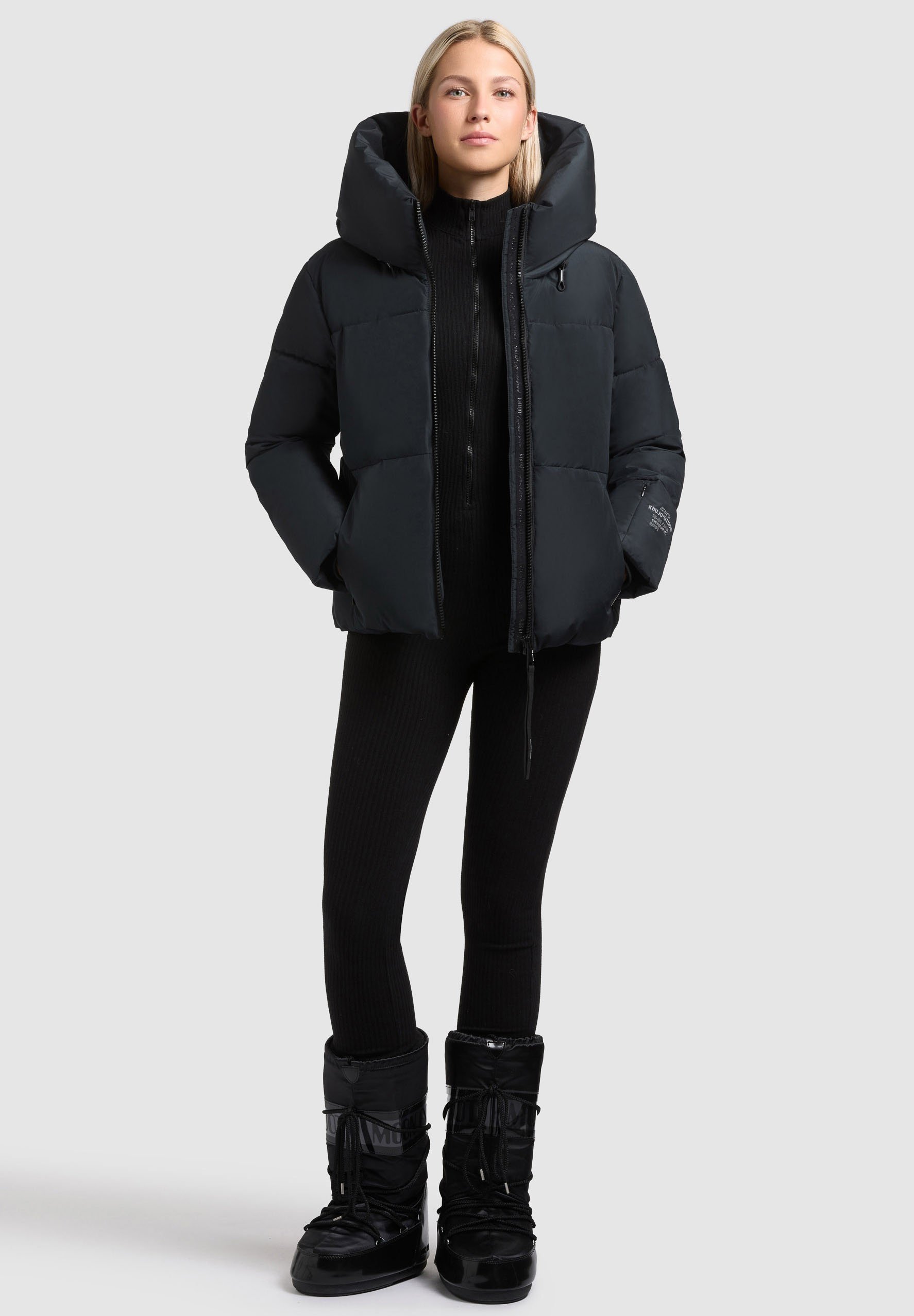 khujo AUDREY MATT - Winterjas - port blue