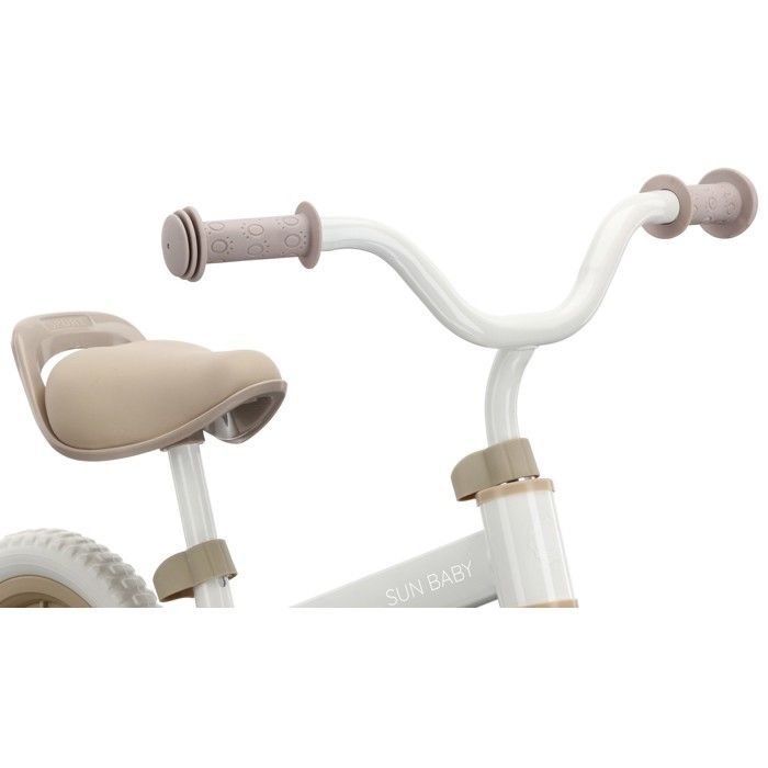 sun baby - Draisienne sans Pédales Molto Strada - max. 30 kg, en Métal, 2-3 Ans, pselle et guidon réglables - Beige