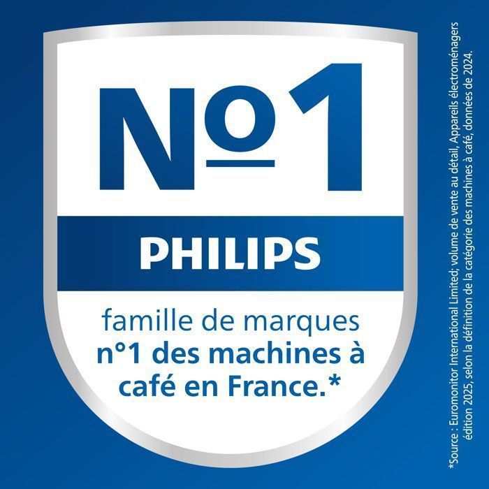 Cafetera de cápsulas - PHILIPS - SENSEO - HD6553/71 - Original - Gris + 2 paquetes de 32 cápsulas - Espresso Brasil
